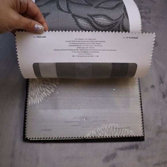 J. Ennis Glamor Collection Everyday Multipurpose Color Fabric Sample Craft Craft - Picture 7 of 11